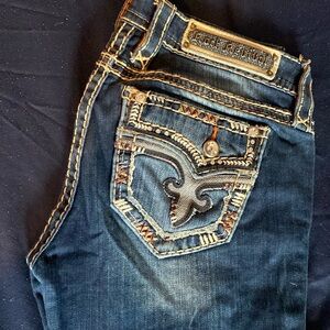 Rock Revival Low Waisted Boot cut Jeans